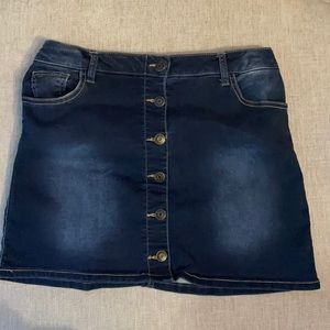 Girls Jean Skirt - size XL (14/16)